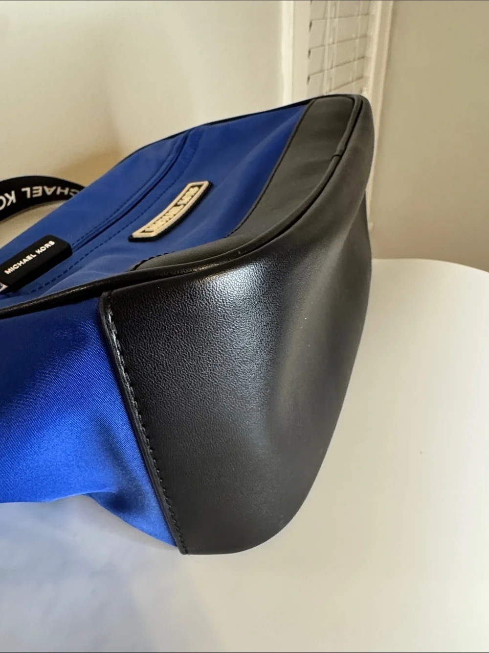 Michael Kors Sport Medium Camera Crossbody Bag - Electric Blue